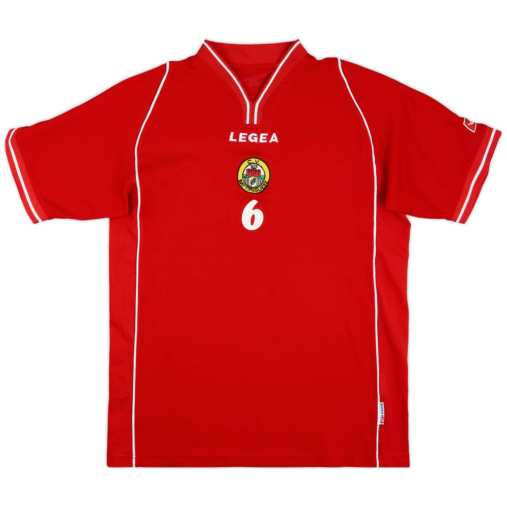 2000s Battipagliese Legea Player Issue Training Shirt #6 - 8/10 - (L)