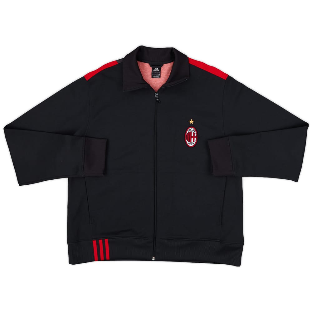 2004-05 AC Milan adidas Track Jacket - 9/10 - (XL)