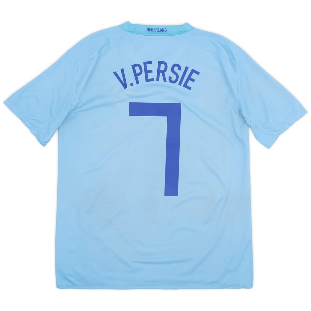 2008-10 Netherlands Away Shirt van Persie #7 - 6/10 - (M)