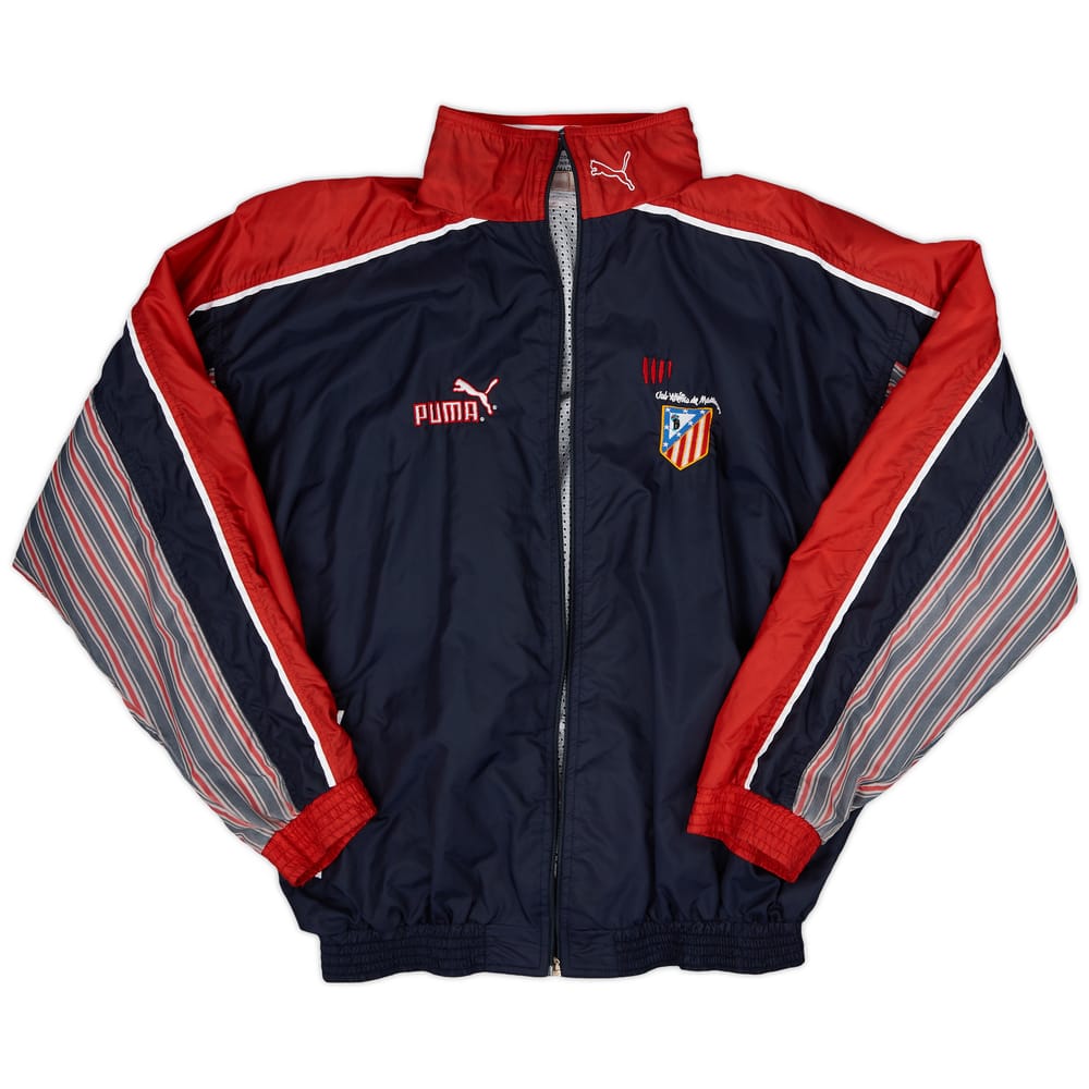 1997-98 Atletico Madrid Puma Track Jacket - 4/10 - (XXL)