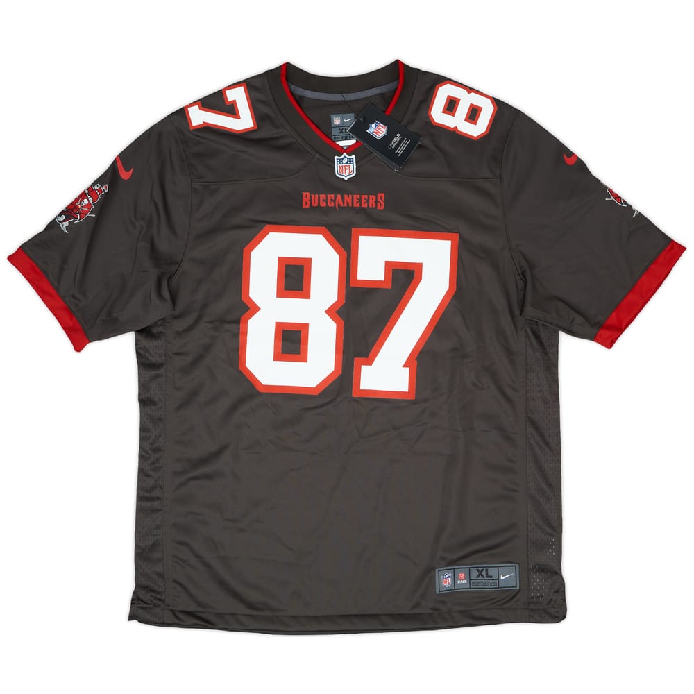 2020-21 Tampa Bay Buccaneers Gronkowski #87 Nike Game Alternate Jersey (XL)