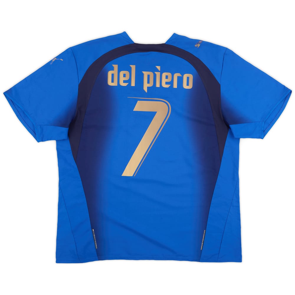 2006 Italy Home Shirt Del Piero #7 - 5/10 - (XL)