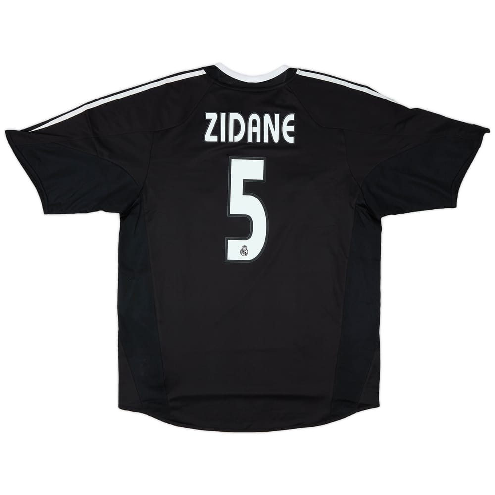 2004-05 Real Madrid Away Shirt Zidane #5 (L)