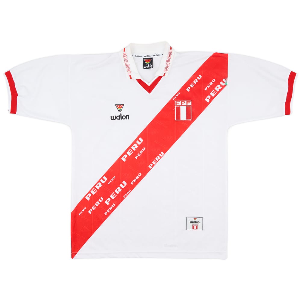 1999-00 Peru Home Shirt - 9/10 - (L)