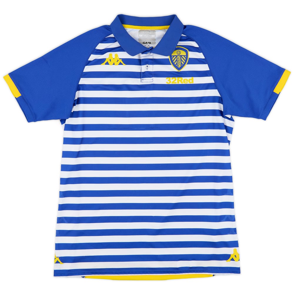 2019-20 Leeds United Kappa Polo Shirt - 8/10 - (L)