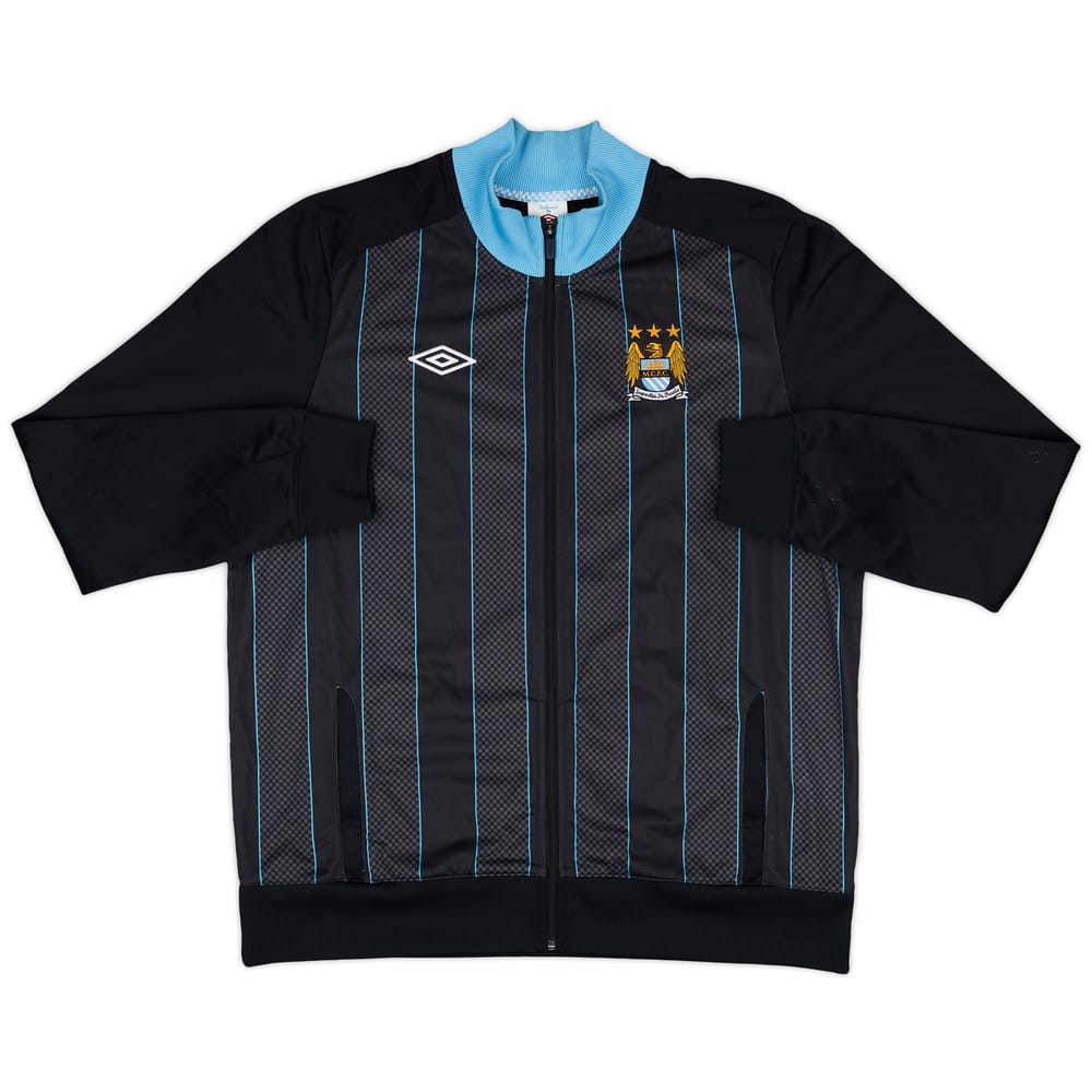 2010-11 Manchester City Umbro Track Jacket - 7/10 - (XXL)