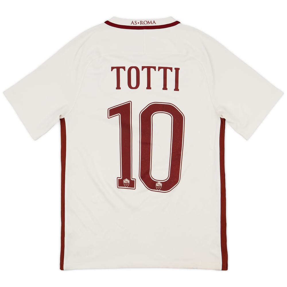 2016-17 Roma Away Shirt Totti #10 - 5/10 - (S)