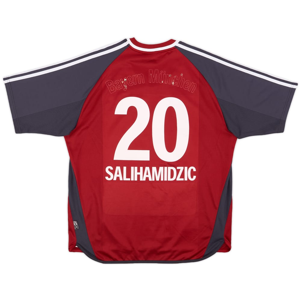 2002-03 Bayern Munich Home Shirt Salihamidzic #20 - 4/10 - (XL)