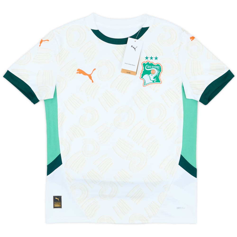 2024-25 Ivory Coast Away Shirt (KIDS)
