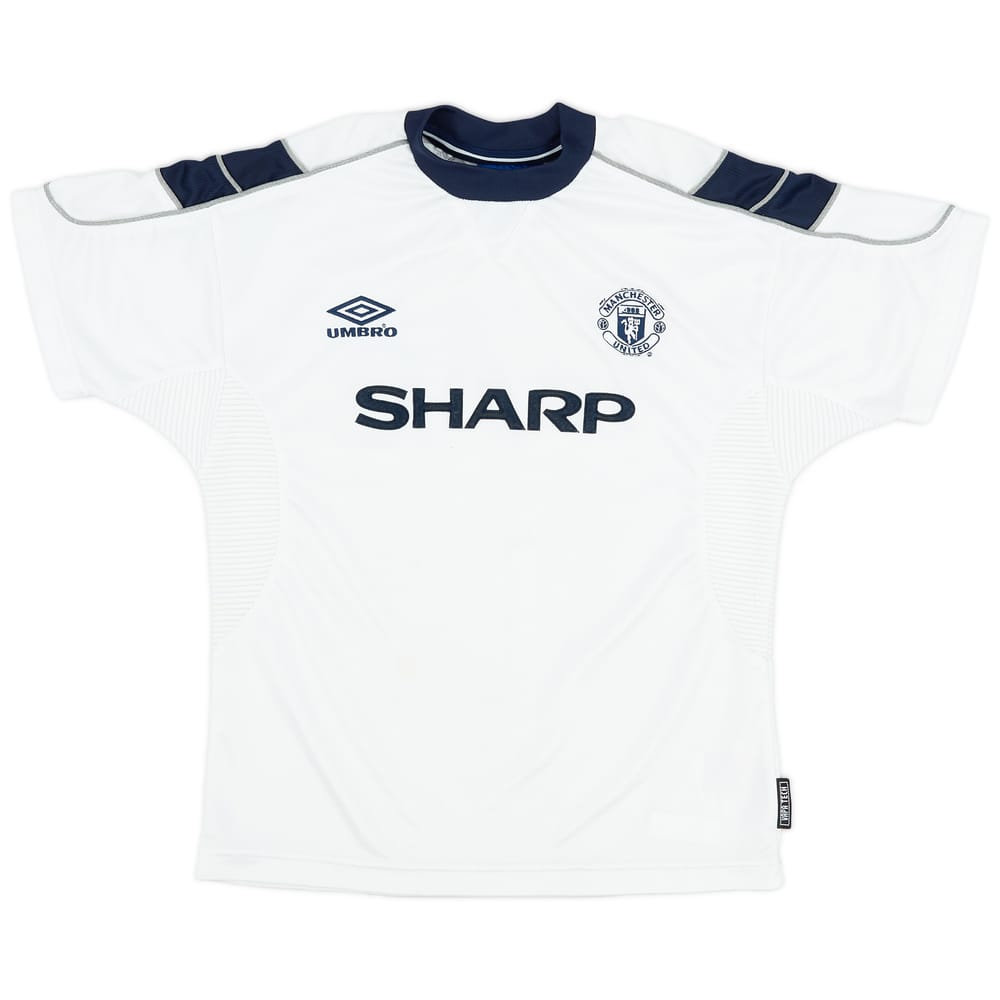 1999-00 Manchester United Third Shirt - 7/10 - (L.Boys)