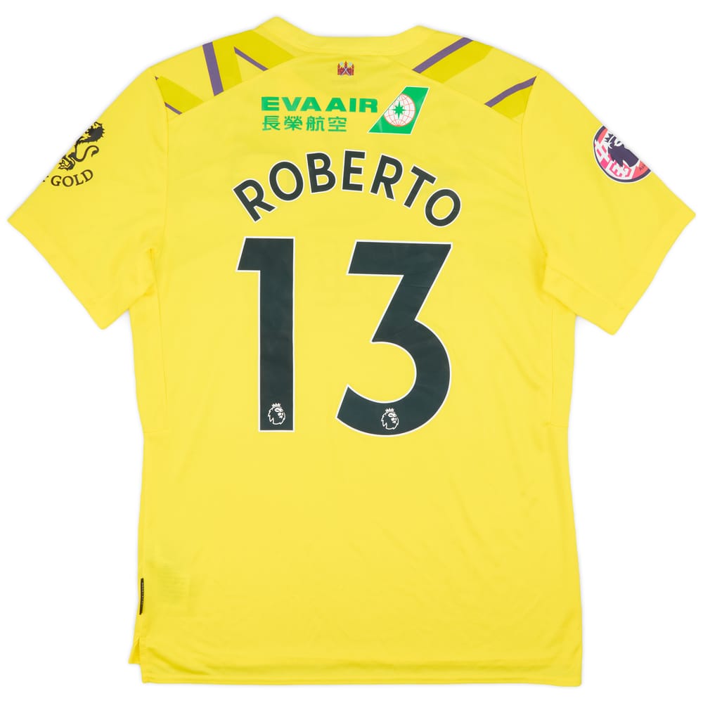 2019-20 West Ham Match Issue GK Shirt Roberto #13