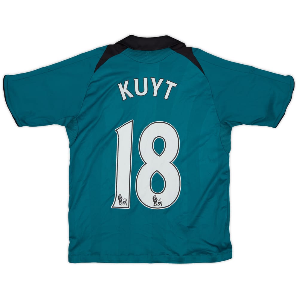 2008-09 Liverpool Third Shirt Kuyt #18 - 7/10 - (S.Boys)