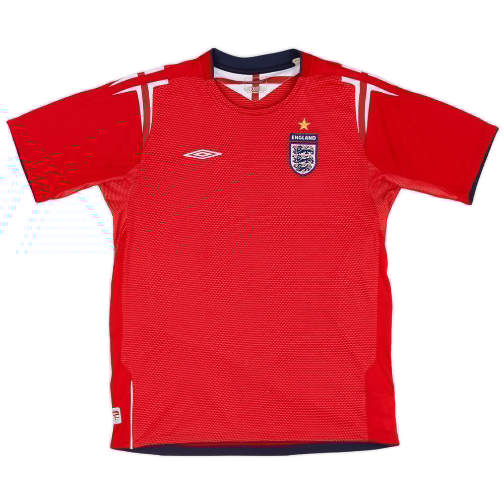 2004-06 England Away Shirt - 8/10 - (XL.Boys)