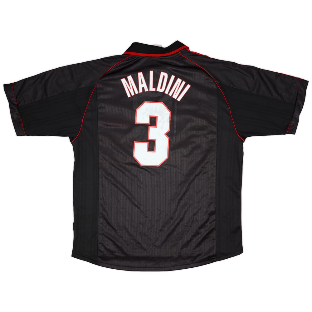 1998-99 AC Milan Third Shirt Maldini #3 - 5/10 - (XXL)
