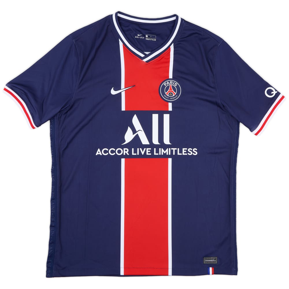 2020-21 Paris Saint-Germain Home Shirt - 8/10 - (L)