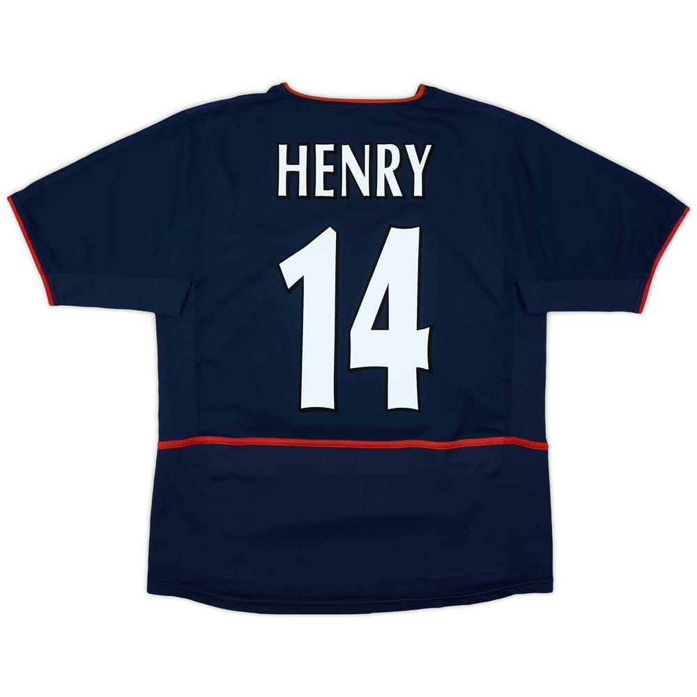 2002-04 Arsenal Away Shirt Henry #14 - 7/10 - (M)