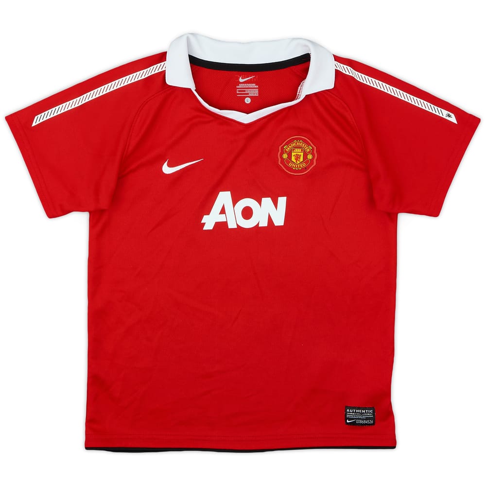 2010-11 Manchester United Home Shirt - 9/10 - (6-7 Years)
