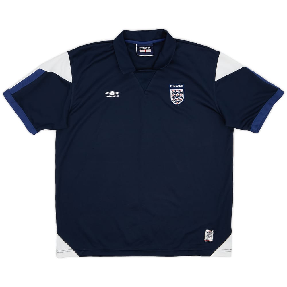 2004-05 England Umbro Polo Shirt - 9/10 - (L)