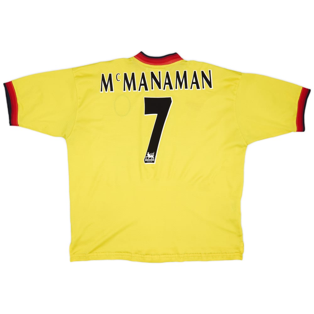 1997-99 Liverpool Away Shirt McManaman #7 - 6/10 - (XXL)