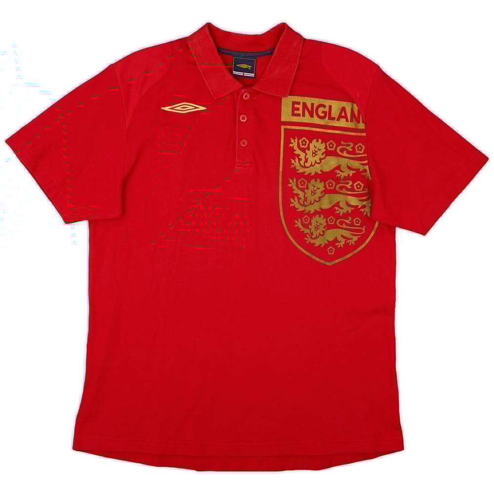 2005-07 England Umbro Polo Shirt - 8/10 - (L)