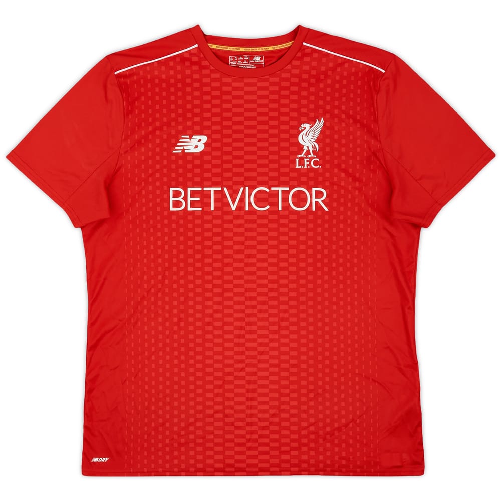 2016-17 Liverpool New Balance Training Shirt - 7/10 - (XL)