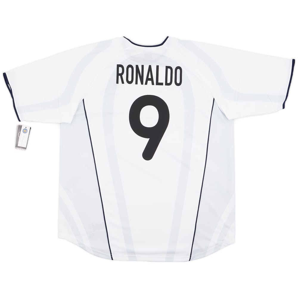 2000-01 Inter Milan Player Issue Away Shirt Ronaldo #9 (XL)