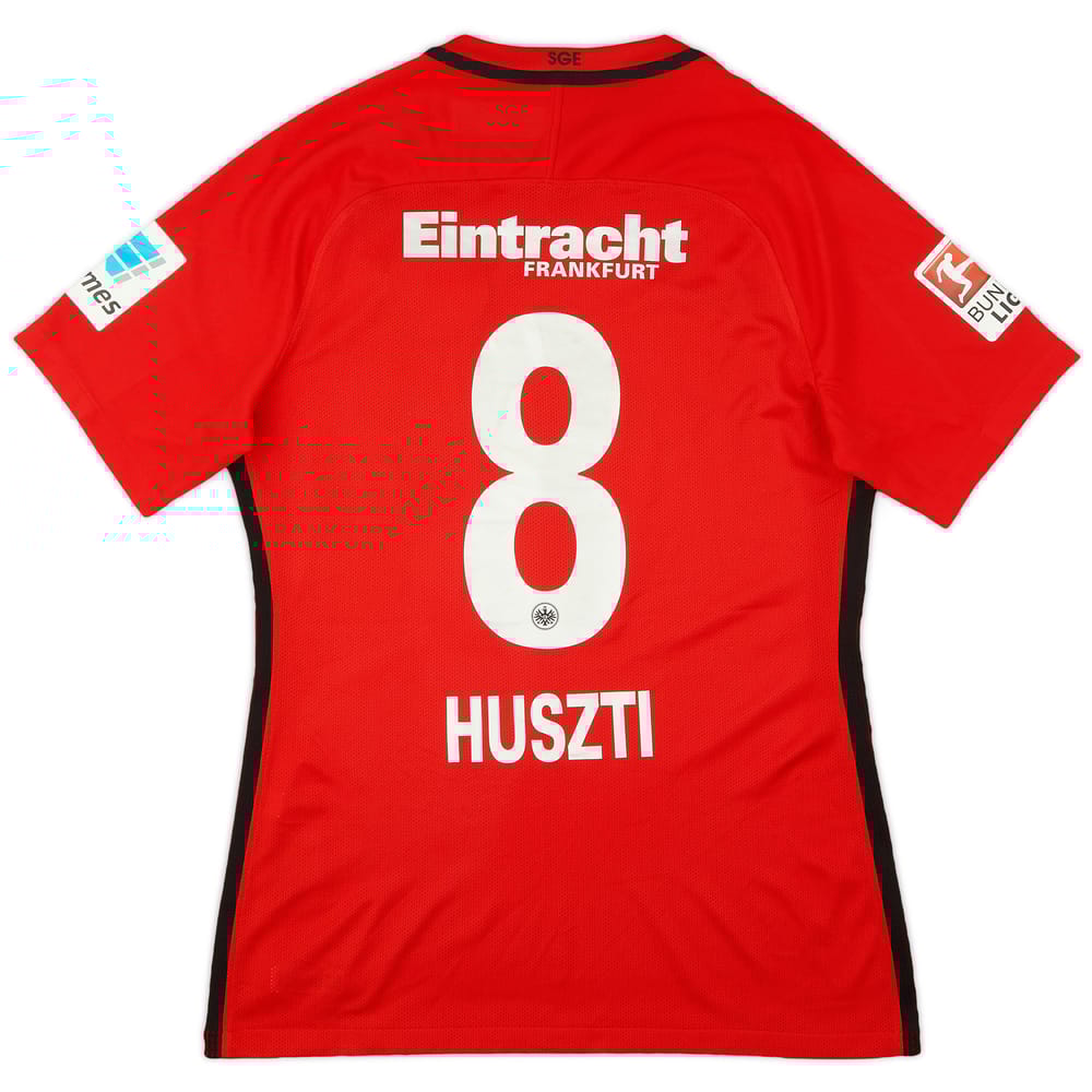 2016-17 Eintracht Frankfurt Away Shirt Huszti #8 - 9/10 - (L)