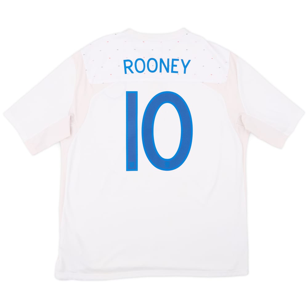 2011-12 England Home Shirt Rooney #10 - 5/10 - (XL)