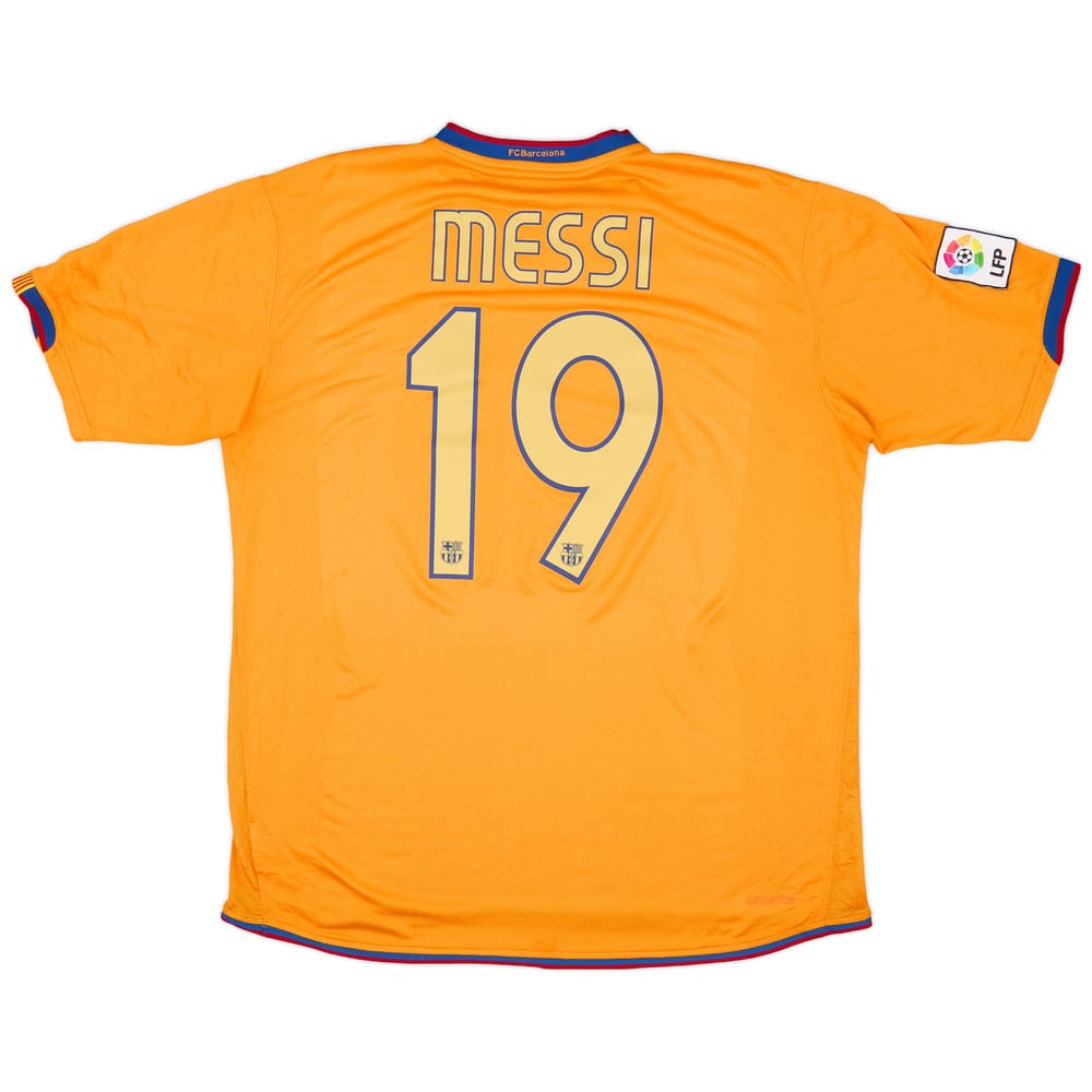 2006-08 Barcelona Away Shirt Messi #19 - 8/10 - (XL)
