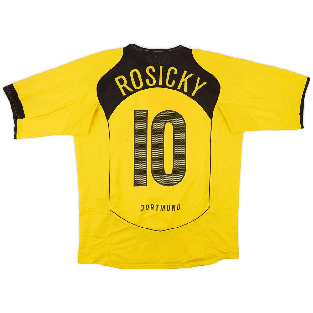 2004-05 Borussia Dortmund Home Shirt Rosicky #10 - 5/10 - (L)
