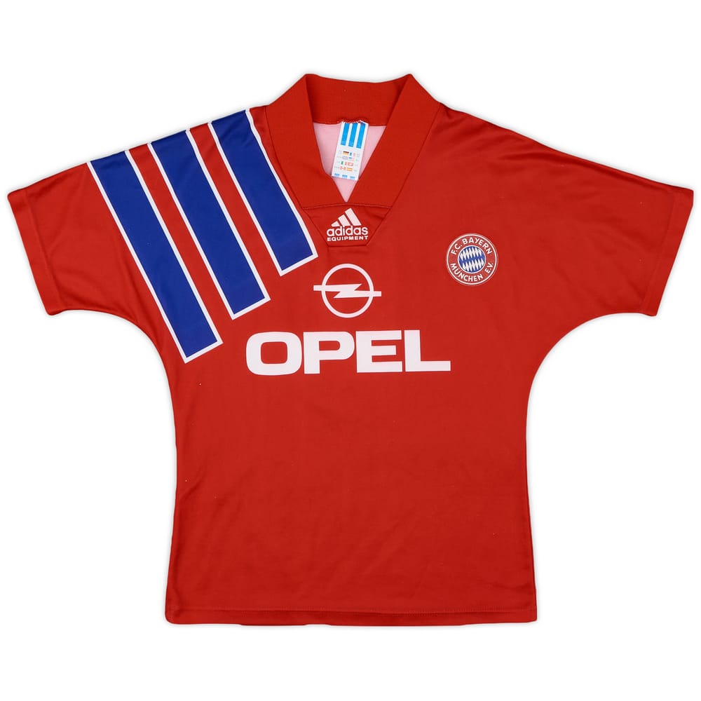 1991-93 Bayern Munich Home Shirt #8 - 8/10 - (L.Boys)