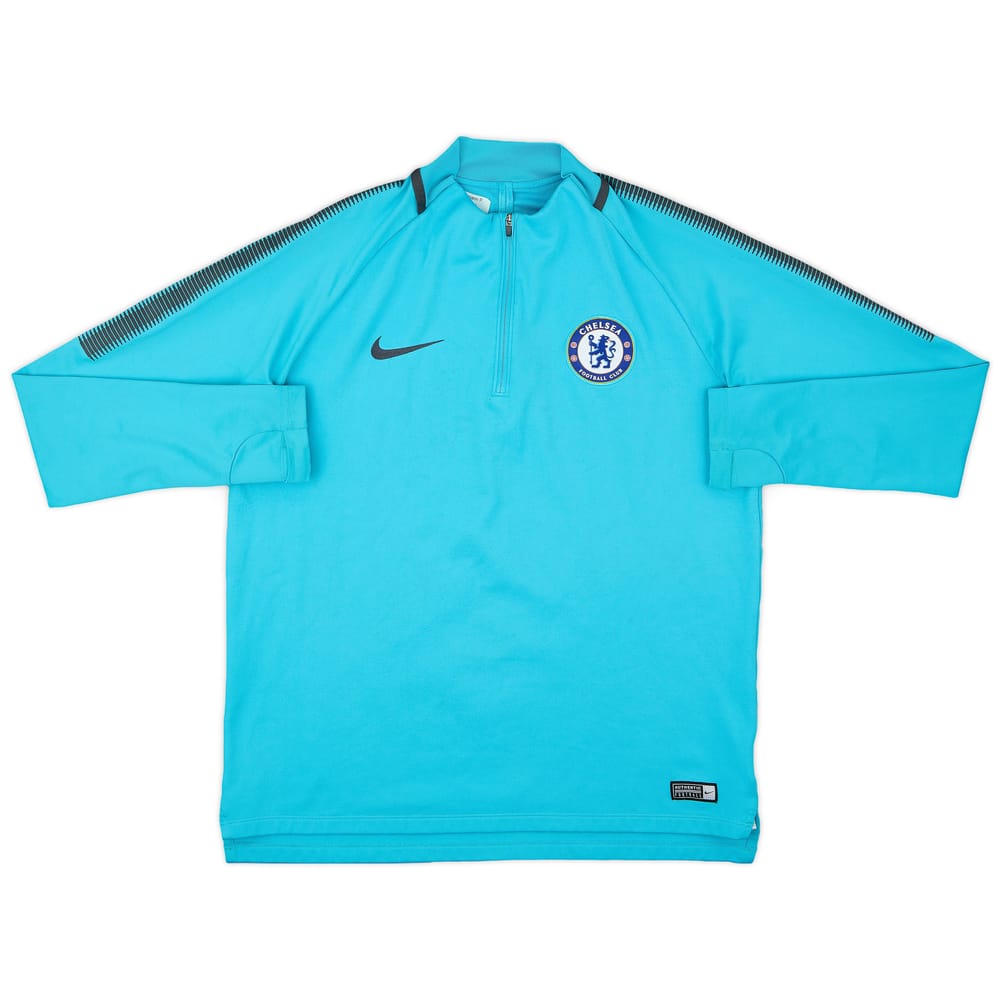2017-18 Chelsea Nike 1/4 Zip Training Top - 6/10 - (M)
