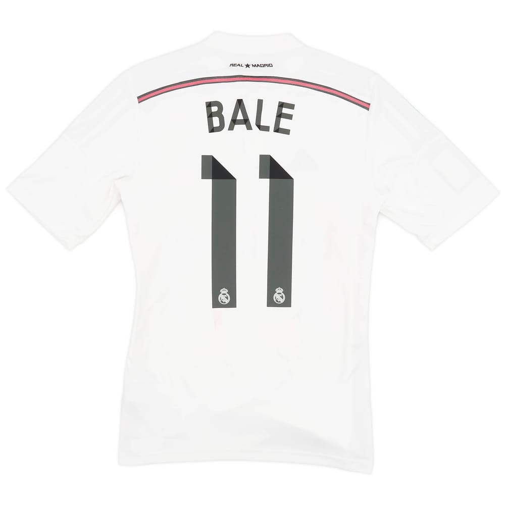 2014-15 Real Madrid Home Shirt Bale #11 - 5/10 - (XS)