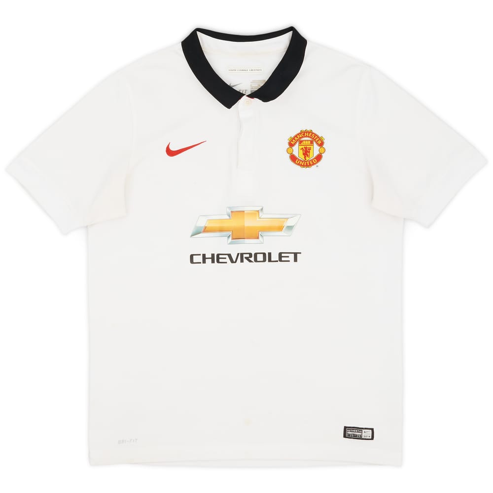 2014-15 Manchester United Away Shirt - 8/10 - (XL.Boys)