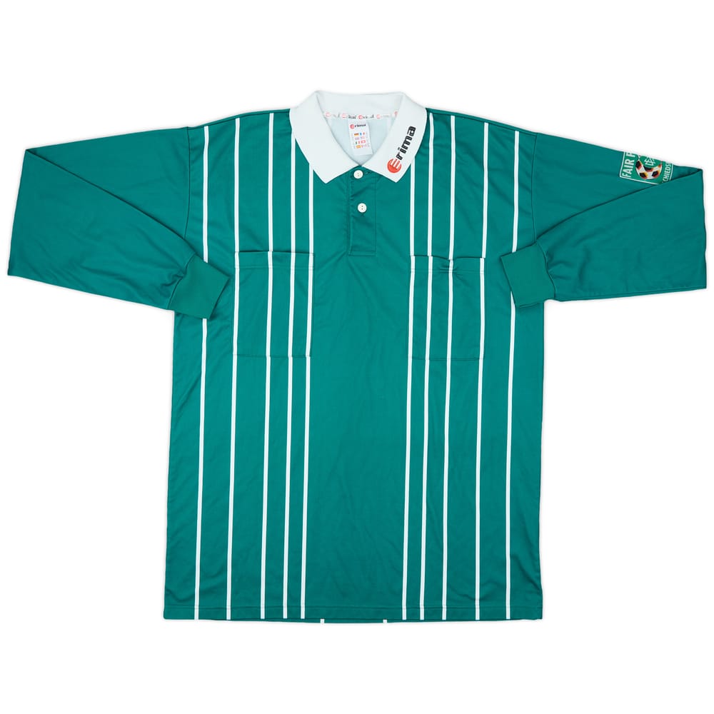 1990s Erima Referee Template L/S Shirt - 9/10 - (XL)