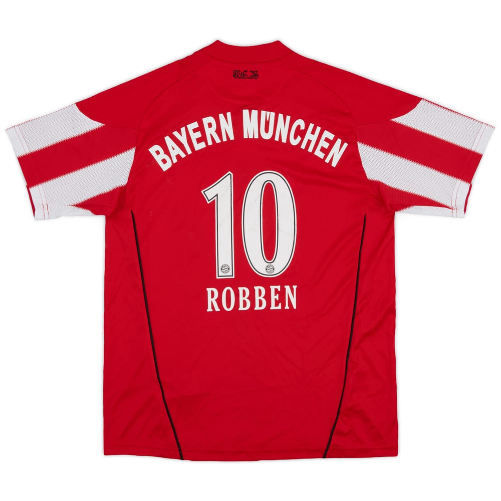 2010-11 Bayern Munich Home Shirt Robben #10 - 6/10 - (L.Boys)
