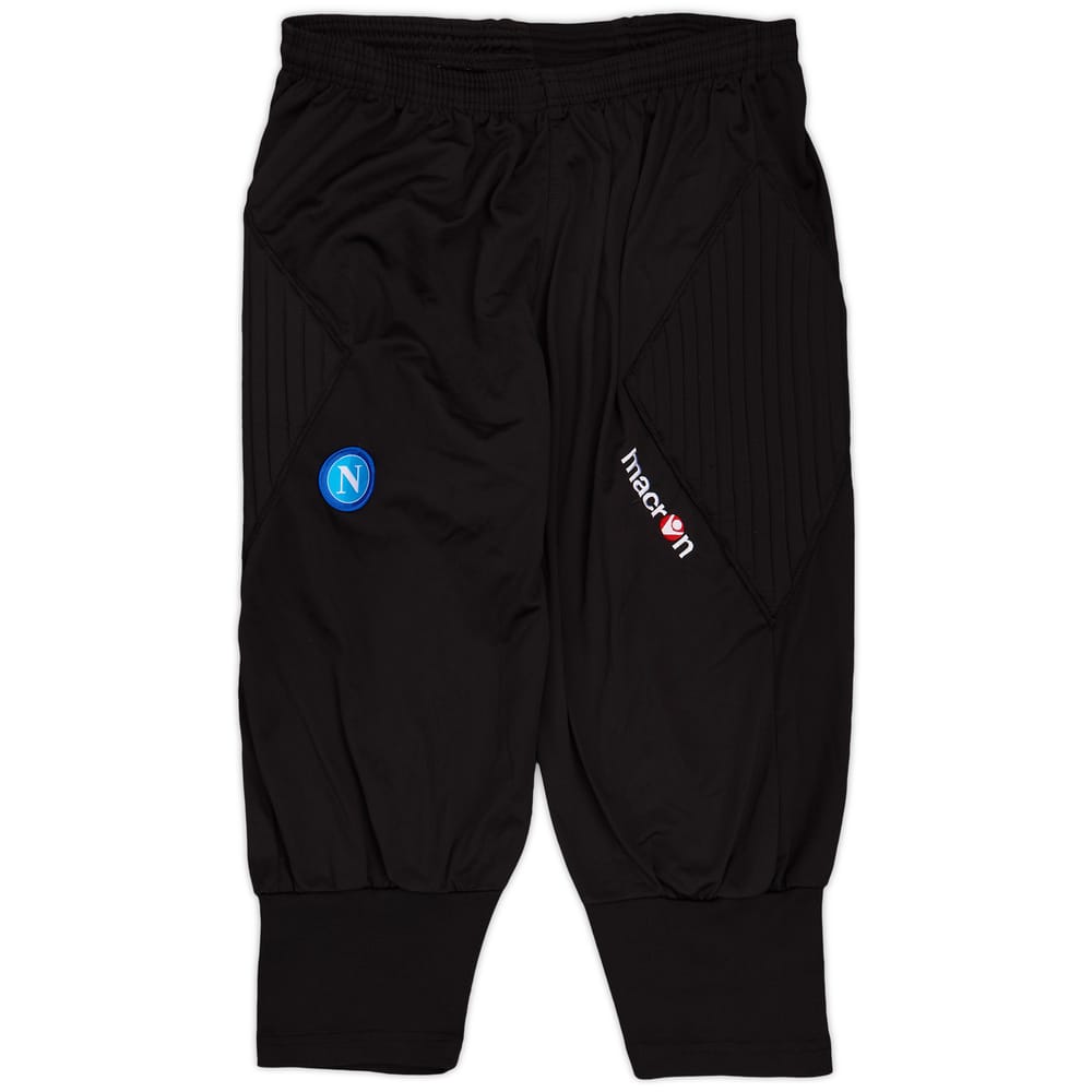 2009-10 Napoli Macron GK 3/4 Training Pants - 8/10 - (XL)