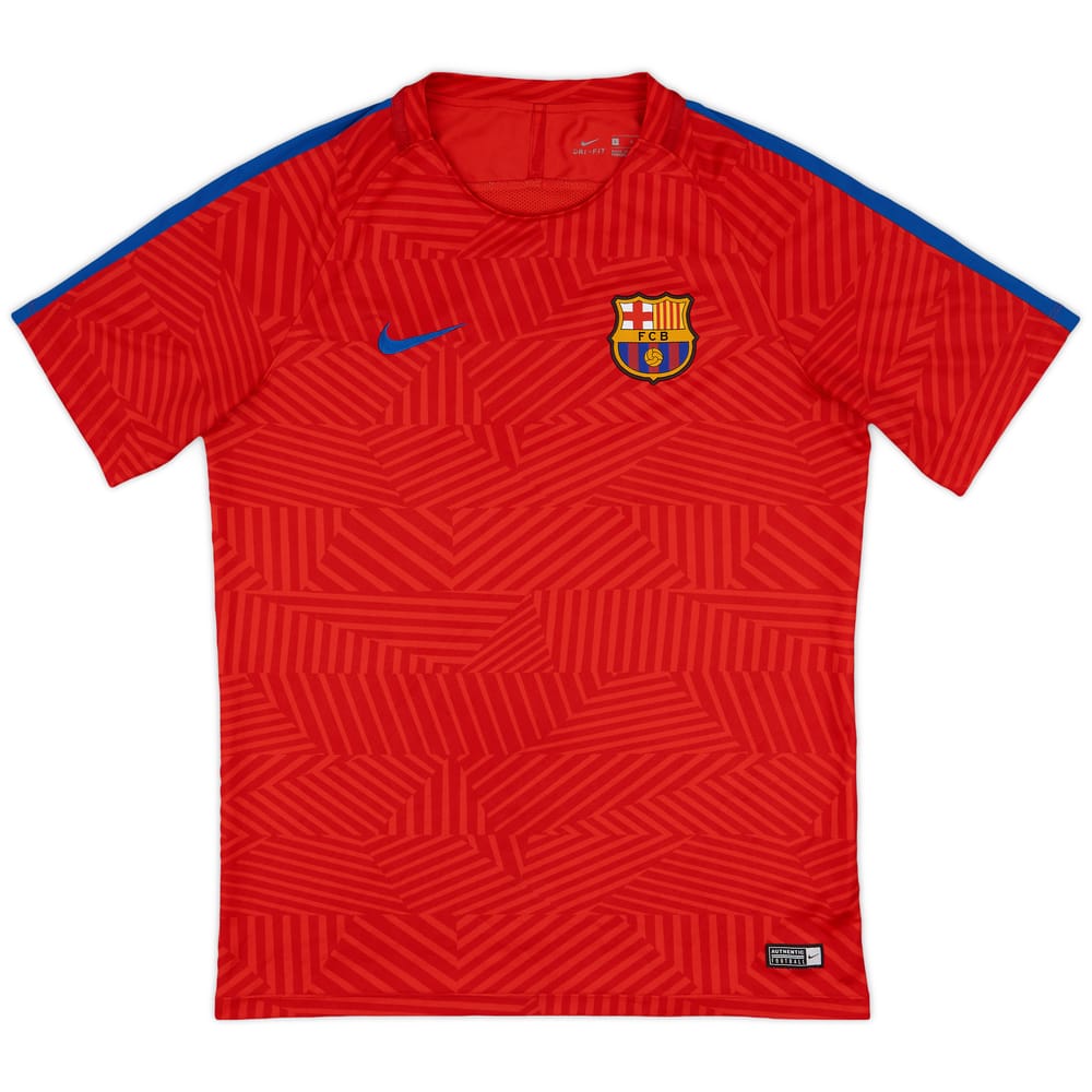2016-17 Barcelona Nike Training Shirt - 7/10 - (L)