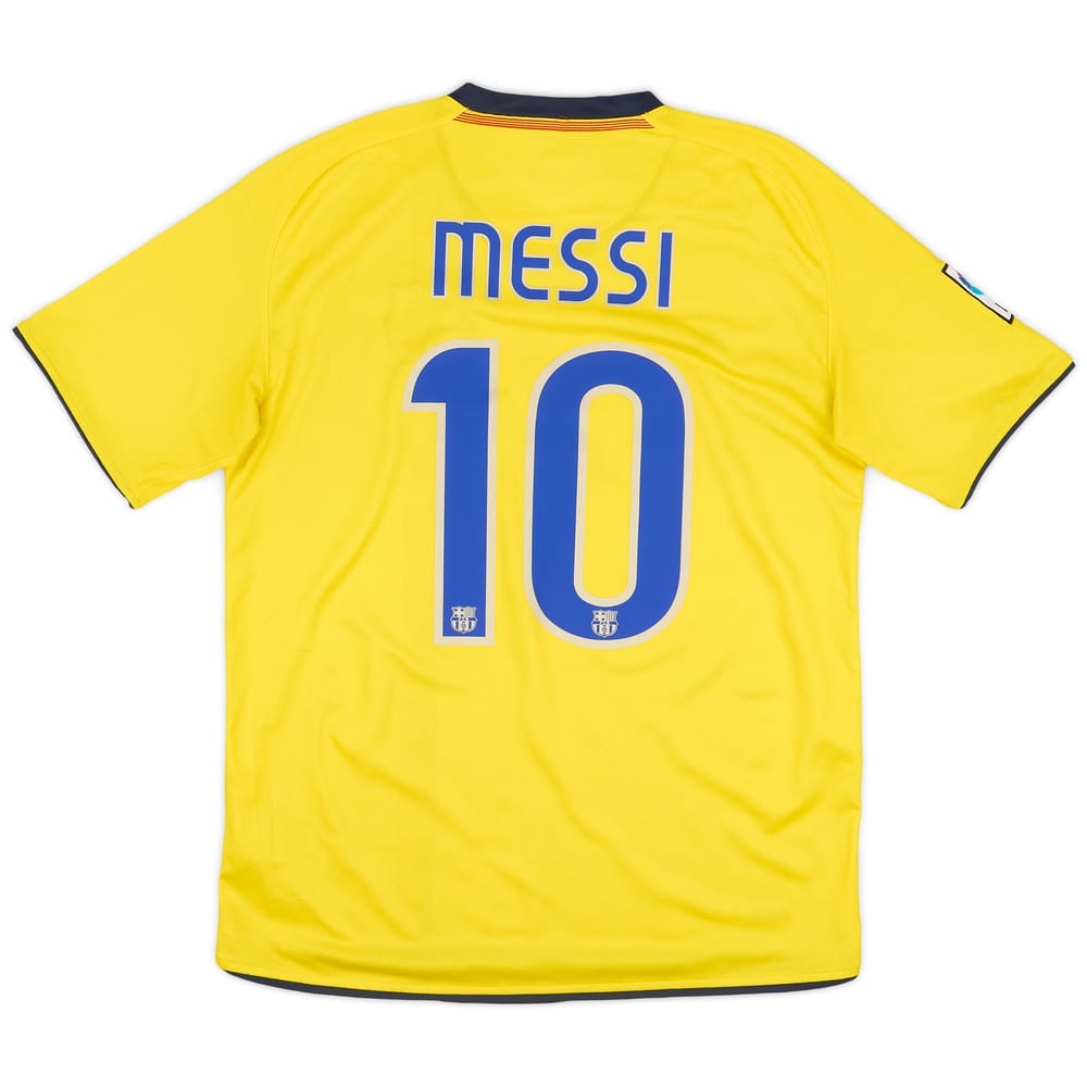 2008-10 Barcelona Away Shirt Messi #10 - 7/10 - (M)