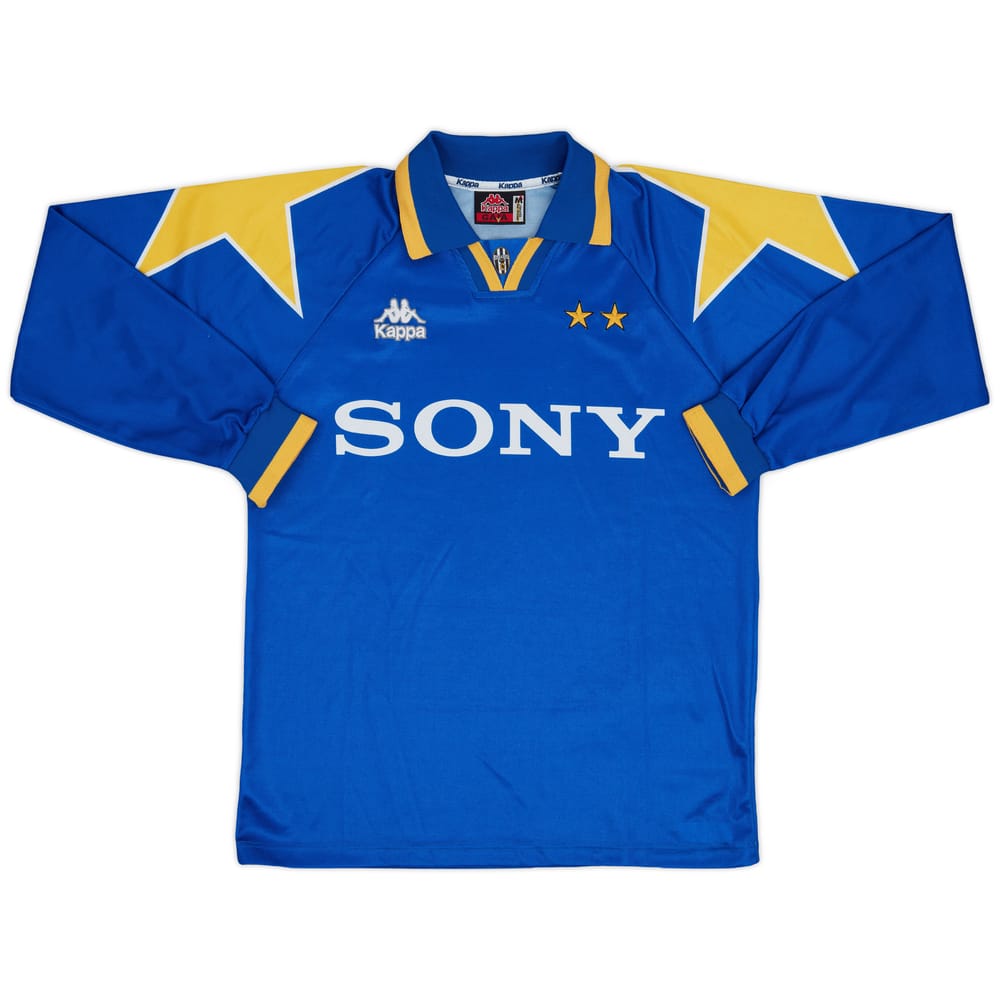 1995-96 Juventus Away L/S Shirt - 9/10 - (M)