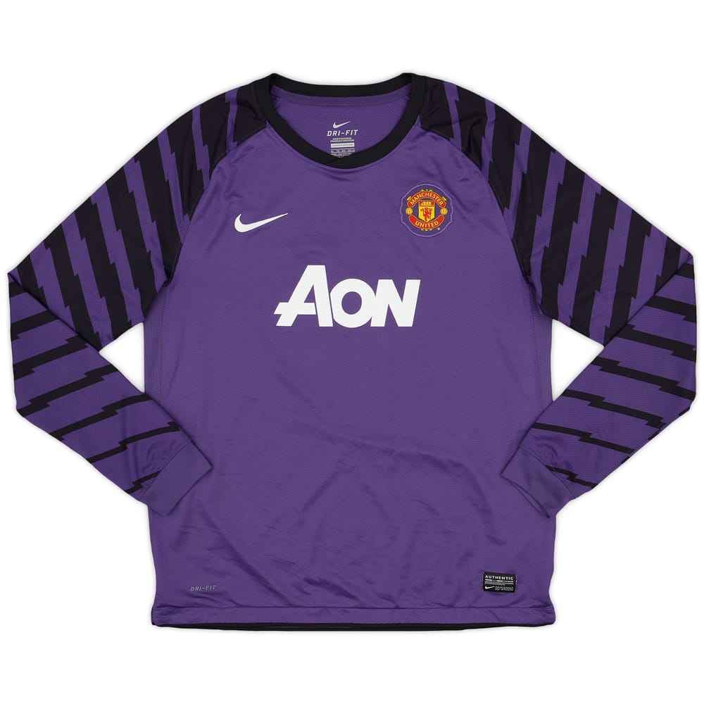 2010-11 Manchester United GK Shirt - 7/10 - (XL.Boys)