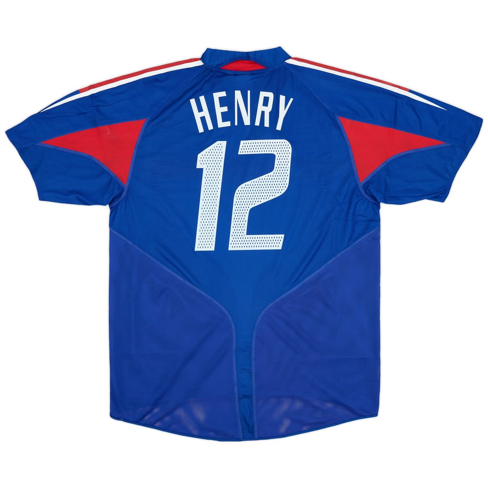 2004-06 France Home Shirt Henry #12 (L)