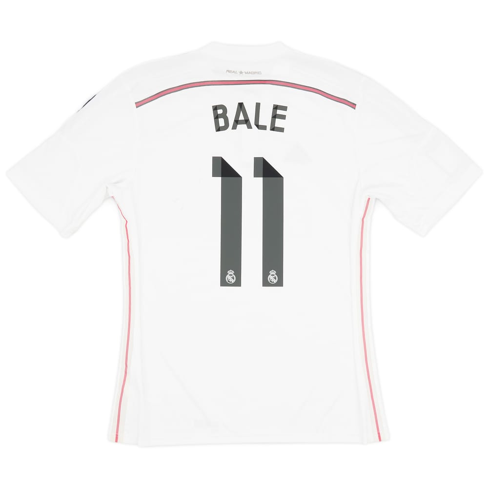 2014-15 Real Madrid Home Shirt Bale #11 - 4/10 - (L)
