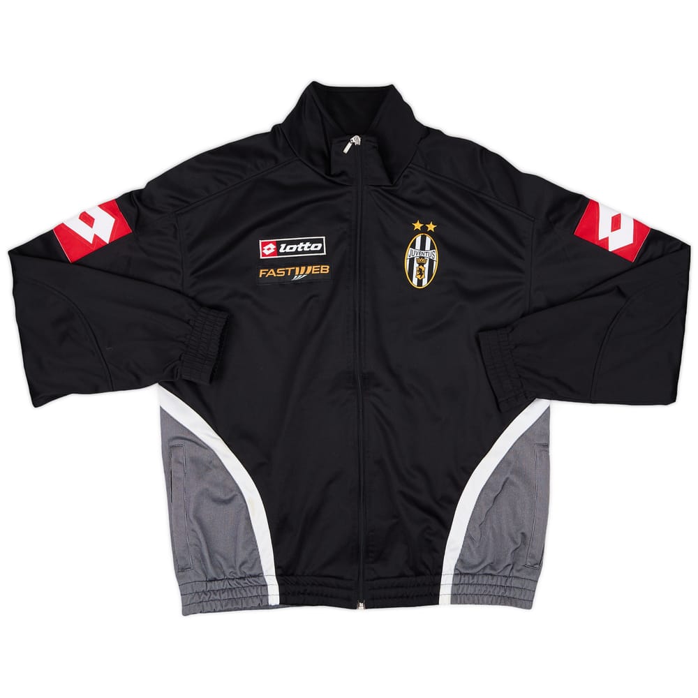 2001-02 Juventus Lotto Track Jacket - 8/10 - (L)