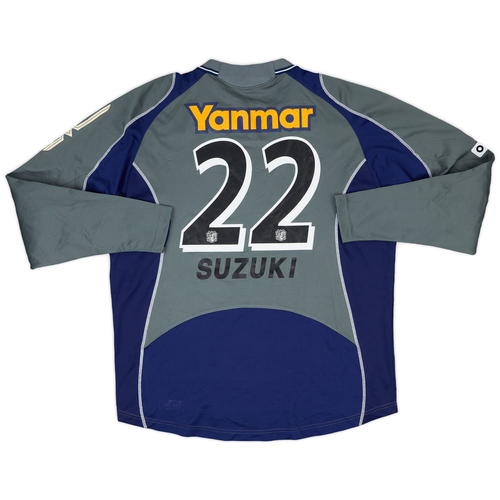 2005-06 Cerezo Osaka Match Issue Signed GK Shirt #22