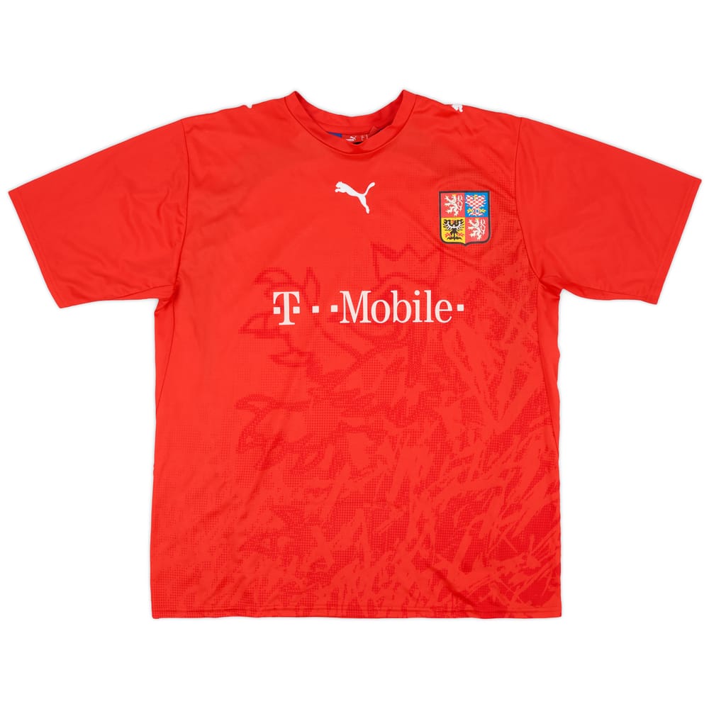 2006-08 Czech Republic Basic Home Shirt - 6/10 - (XL)
