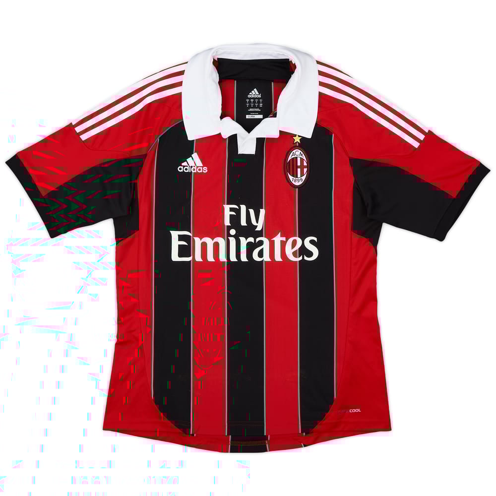 2012-13 AC Milan Home Shirt - 6/10 - (M)
