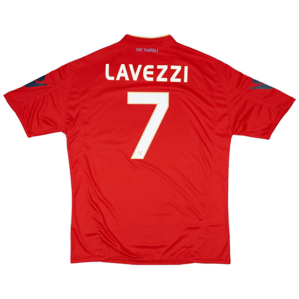 2009-10 Napoli Third Shirt Lavezzi #7 - 10/10 - (XXL)