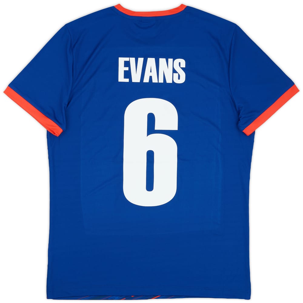 2022-23 Bengaluru Home Shirt Evans #6 - 8/10 - (L)