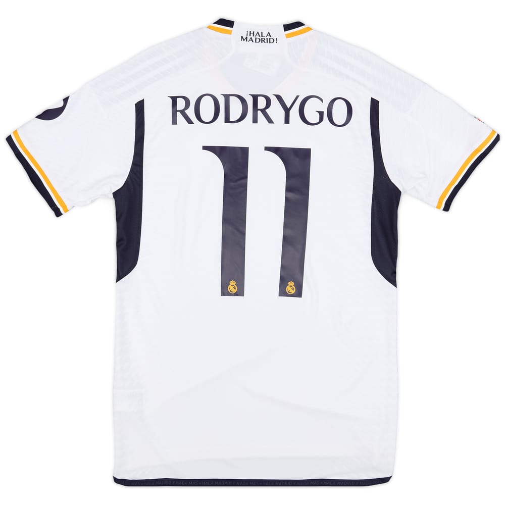 2023-24 Real Madrid Authentic Home CL Shirt Rodrygo #11 (M)